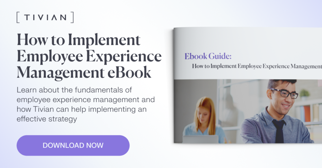 How to Implement Employee Experience Management eBook CTA