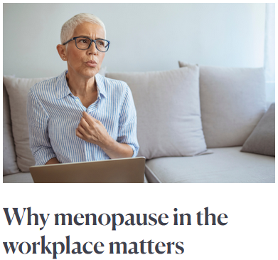 menopause in the workplace